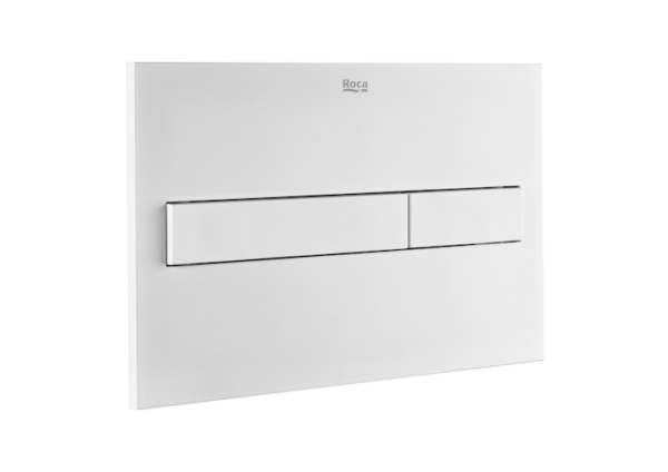 roc a890188309 PL7 DUAL Rezervuar CIFT BASMA BUTONU GLASS BEYAZ