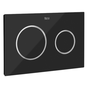 PL10.A DUAL BASMA BUTONU GLASS BLACK